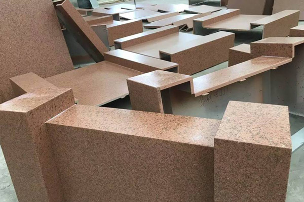 多彩水性漆仿石材外墙铝单板